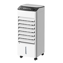 Tower Fan with 4L Capacity Water Tank Include Ice Crystal Boxes Oscillating with Remote Control and Button Control 3 Speed Setting and 7-Hour Timer wi características