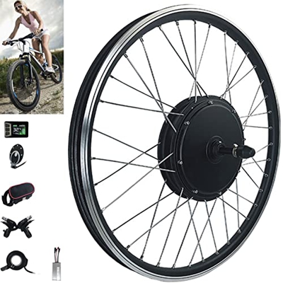 STYLEEE Kit Bicicleta electrica 48V 1000W,Kit de Conversion para Bicicleta Eléctrica,Kit de Bicicleta Eléctrica con Pantalla LCD7C para Rueda Trasera,