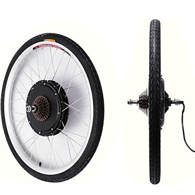 Kit De Conversión De Bicicleta Eléctrica, Kit De Conversión De Bicicleta De 26 '', 36V, 800W, Rueda Trasera De Bicicleta Eléctrica, Kit De Conversión 