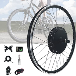 STYLEEE Kit de Bicicleta Eléctrica con Pantalla LCD7C,48V 1000W Kit de Conversión de Bicicleta Eléctrica para Rueda Trasera,27.5" en oferta