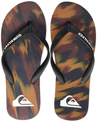 Quiksilver Molokai Marled, Zapatos de Playa y Piscina Hombre, Multicolor (Black/Blue/Red Xkbr), 41 EU precio