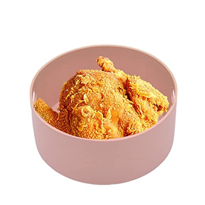 Unyee Olla de Silicona para freidora de Aire - Revestimientos de freidora de Aire de Silicona de Calentamiento Uniforme | Bandeja Antiadherente para f