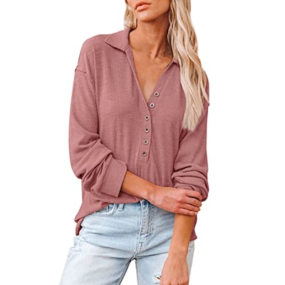 Camisetas Manga Larga Mujer Originales 2022 Casual Cuello Redondo Shirts Deportivo Estampado Basica Tops Otoño Clásicas Tallas Grandes A0051 Camisas T