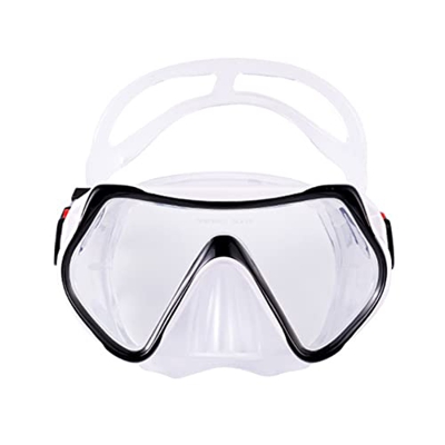Gafas de Buceo Gafas de buceo de vidrio templado for hombres y mujeres Gafas de buceo profesionales integradas antivaho for adultos Máscara de gafas d