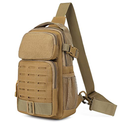 UBORSE Táctical Mochila de Pecho Militar Impermeable Bolso Cruzado Mochila de Hombro Nylon Molle Bolsa de Bandolera Bolsa de Mano al Aire Libre en oferta