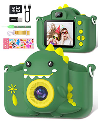 Gofunly Cámara Digital para Niños, 1080P 2,0" HD Cámara Fotos Infantil con 32GB TF Tarjeta, Cámara de Fotos para Niños de 3-12 Años, Selfie Video Cáma precio