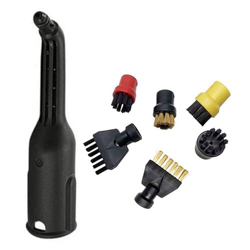 MaJingHengg Alargar el Limpiador de Vapor, Boquilla de Hendidura, Cepillo Plano rociador para KARCHER SC1/SC2/SC3/SC4/SC5, Cepillo Limpiador de Vapor en oferta