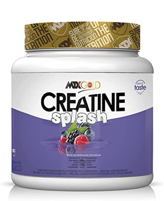 MTX nutrition CREATINE Splash [300gr] Frutos Rojos. A cualquier hora y lugar, directamente a tu boca, y a continuación un pequeño sorbo de agua. Sin m