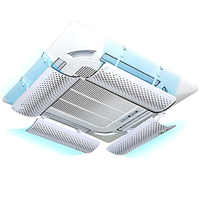 Central Air-Conditioning Windshield General Anti-Direct Blowing Wind Deflector for Offices and Hotels with Activated Carbon Filter Layer to Purify Air