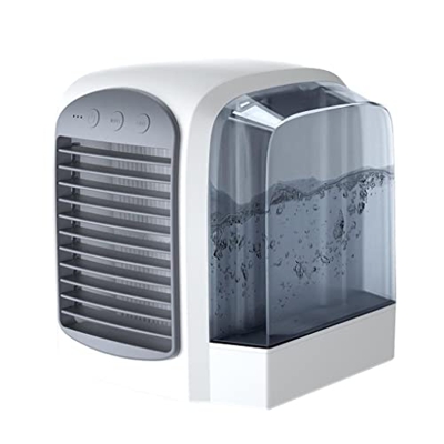 Breeze Maxx Air Cooler, Personal Space Mini Enfriador de Aire evaporativo, Blast Ultra Portable AC, Aire Acondicionado Recargable enfriado por Agua pa