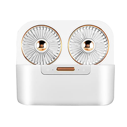 Acondicionador de Aire portátil, Ventilador Enfriador de Aire Personal de Escritorio pequeño, Ventilador Plegable súper silencioso Ajustable en ángulo en oferta