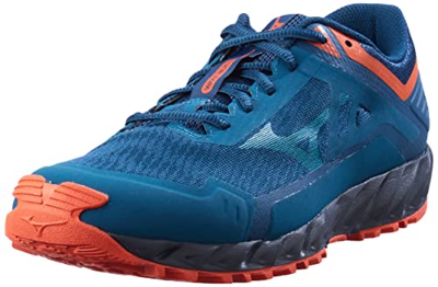 Mizuno Wave Ibuki 3, Zapatillas de Trail Running Hombre, Gibraltar Sea/Algiers Blue/Grenadin, 44.5 EU