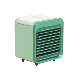Enfriador de Aire Personal, humidificador de Aire Acondicionado portátil, Mini Ventilador de Hielo de Escritorio USB, 3 velocidades de Viento, Tanque  características