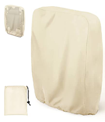 Funda para Silla Plegable para Exteriores, Fundas de Plegable para Tumbona de Tela Oxford 420D, Impermeable, Resistente a los Rayos UV, Protege contra características