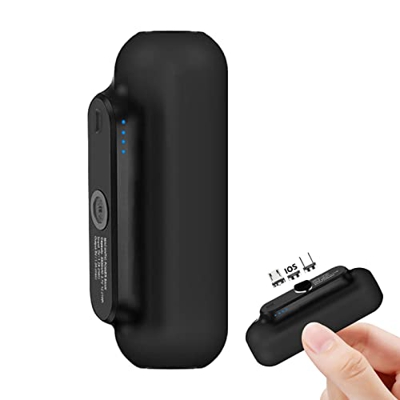 Storaffy Cargador portátil de Banco de energía pequeño,Mini Cargador portátil de 3000 mah Power Bank | Paquete de batería de Cargador portátil pequeño