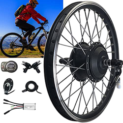 STYLEEE Kit de Conversion Bicicleta Eléctrica Rueda Delantera de 36V 250V 500W con 20"24" 26"27,5" 28"29" 700c para Piezas de Bicicleta eléctrica,36V5 en oferta