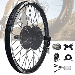 STYLEEE Kit Bicicleta Electrica 36V 250W 500W Engranaje sin escobillas de Rotación Frontal, Motor de Cubo, 20 24 26 27,5 28 29 Pulgadas 700C,36V500W-2 en oferta