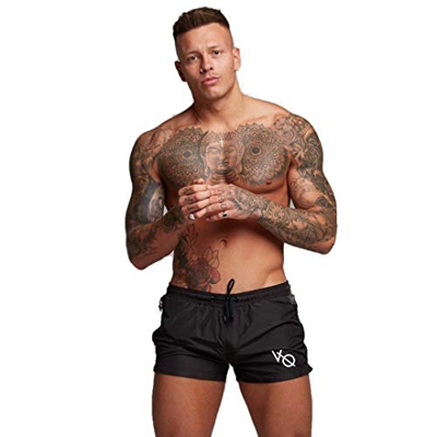 Ducomi Bov Bañador Hombre - Pantalones Cortos de Natación con Doble Bolsillos - Shorts Cortos y Elásticos, Secado Rápido. Boxeador para Natación, Vole