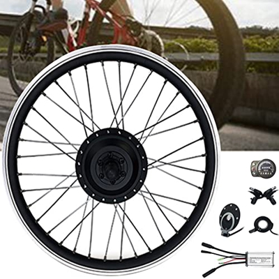 STYLEEE Kit de Bicicleta Eléctrica con LED900S,Kit de Conversión de Bicicleta Eléctrica con Rueda de 20"24" 26"27,5" 28"29" 700c,36V500W-27.5"