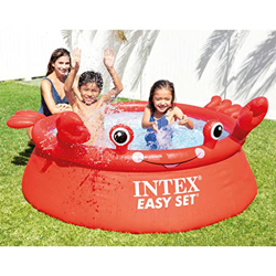 INTEX Happy Crab Aufblasbarer Pool Easy Set 183x51 cm características