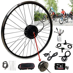 Niczu 24V 36V 48V 250W 350W 500W Conjuntos de Motor de Tracción Delantera Kit de Conversión de Bicicleta Eléctrica, 20 24 26 27,5 28 29 Pulgadas 700C  características