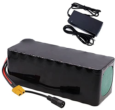 stdpcxz Batería para Bicicleta Eléctrica 36V para Motor De 200W-750W, Batería Ebike 10Ah, Bateria Litio con Cargador Y BMS para Monociclo Eléctrico De