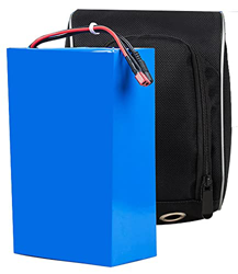stdpcxz Batería De Bicicleta Eléctrica De 24V 20AH para Motor De 500W 350W 250W, Batería De E-Bike Batería De Iones De Litio para Bicicleta Eléctrica  en oferta