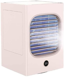Jrechio Refrigerador de Aire Pequeño Ventilador Pequeño Viento Grande Aire Ventilador Aire Acondicionado Aire Acondicionado Ventilador con Agua Helada en oferta