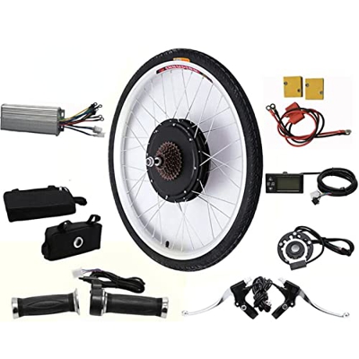 FYLZW Kit De Conversión De Rueda Trasera De Bicicleta Eléctrica De 26 Pulgadas Kit De Conversión De Motor De Bicicleta Eléctrica De 36V 500W, Motor De