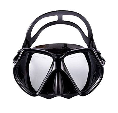 Gafas de Buceo Gafas de buceo de vidrio templado for hombres y mujeres Gafas de natación profesionales integradas antiniebla for adultos Gafas de buce