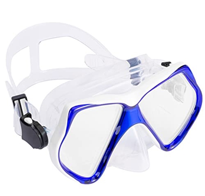 Gafas de Buceo Snorkel Gafas de buceo Hombres y mujeres Gafas de buceo de vidrio templado Adulto antivaho Gafas de natación profesionales integradas G