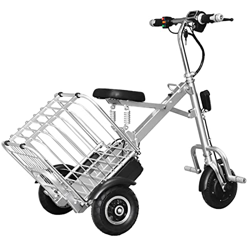 YXGLL Bicicleta eléctrica Plegable de Acero al Carbono, Ultraligera, portátil, pequeña, para Ancianos, con batería de Litio características