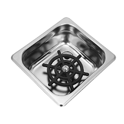 Junta de Taza automática de Acero Inoxidable, Varilla de Limpieza de Vidrio, Almohadilla de Vidrio para Piso, Accesorios para Fregadero de Cocina