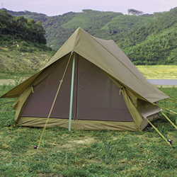 NICEYY Tienda de campaña Retro para Acampar al Aire Libre, Tienda portátil, 2 Personas Auto-conducción Tour Camping Cabina Impermeable A-Word Tienda d precio