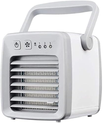 Jrechio Refrigerador de Aire de Espacio Personal - Mini refrigerador portátil 3 en 1 Humidificador de Verano purificador de Aire refrigerador qujunji precio
