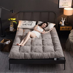 LFDZSW Colchón De Futón De Piso Japonés Almohadilla para Dormir Gruesa Tatami Mat Colchón Enrollable Plegable Dormitorio Cama Tumbona Almohada Cama pa precio