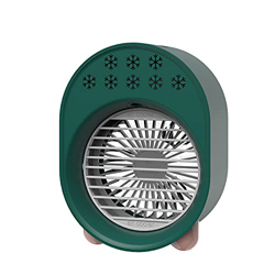 MYAMIA 3W Ventilador de Aire Acondicionado portátil De Tres velocidades Viento Mini Enfriador Spray Ventilador Recargable USB Ventilador de enfriamien precio