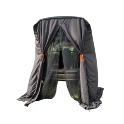 SUV Tailgate Refugio Tienda Intimidad Refugio Impermeable Negro Portátil Vestidor para Bicicleta Inodoro Ducha Dormir Playa Natación L: W: H: 4.9ft: 4 en oferta