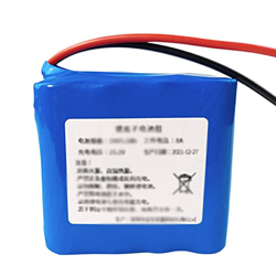 Batería de litio de 24V 8000mAh 6S2P Paquete de batería de scooter eléctrico de iones de litio con BMS, para accesorios de iluminación equipo mecánico características