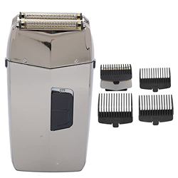 Afeitadora Eléctrica de Láminas, Afeitadora Eléctrica Profesional Duradera con Carga USB Multifuncional para el Hogar para Uso en Viajes características