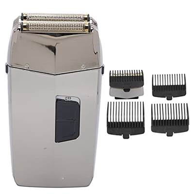 Afeitadora Eléctrica de Láminas, Afeitadora Eléctrica Profesional Duradera con Carga USB Multifuncional para el Hogar para Uso en Viajes