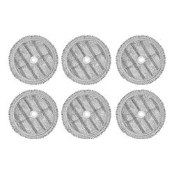 HANGTEN Sun CZ Ragas de mapas de reemplazo de 6 Piezas con Trapos compatibles con LG A9 Vapor Mop aspirante a la aspiradora Robot Robot Máquel de Limp en oferta