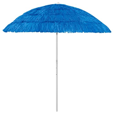 GOTOTOP Sombrilla de Playa, Sombrilla de Jardín de Poliéster para Playa para Patio para Exteriores para Piscina
