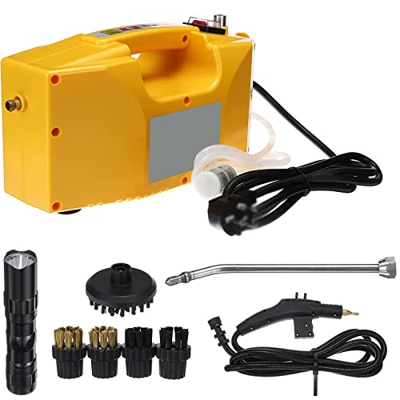 HNCXHX Limpiador de Vapor de Mano, Limpiador de Vapor presurizado de Alta Temperatura Máquina de Limpieza de Vapor de Mano, Bombeo automático para Asi