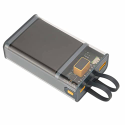 Cargador Portátil, Batería Externa de Carga Rápida de 20000 MAh con Puerto USB C/iOS, Cable de Carga Rápida de Salida Dual, Batería Externa Compacta c precio