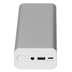 Power Bank, 30000mAh 65W Cargador Rápido Portátil de Alta Capacidad, 12V, 15V, 19V 3 Equipo de Voltaje Exclusivo, Paquete de Batería Externa para Telé características