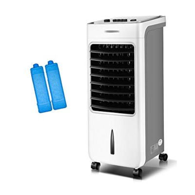 DEKD Aire Acondicionado Portatil Purificador de Aire Torre de enfriamiento Torre Ventilador Evaporativo Enfriador de Aire for habitación pequeña, Coci