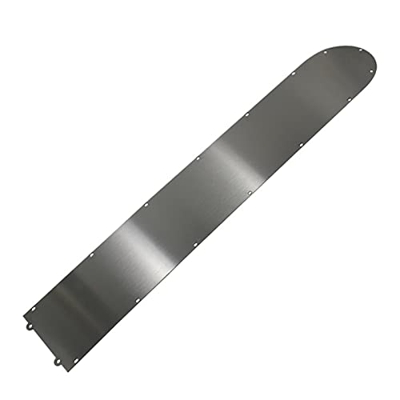 TAZXIN Compatible for Xiaomi M365 Scooter Eléctrico Chasis Escudo Scooter Cubierta Inferior Protección Placa De Acero Inoxidable Placa De Acero Inoxid