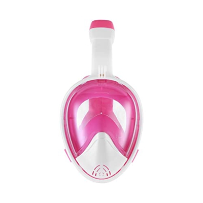 Gafas de Buceo Máscara de esnórquel de cara completa Máscara de buceo Máscara de buceo completamente seca Snorkeling for adultos con el último sistema