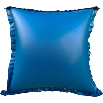 Stronrive Almohada de Piscina de 4 pies x 4 pies - Cojín de Aire para Piscinas elevadas,Material de PVC Resistente al frío, Cuerda incluida, Kit de In